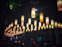 phung hung mural street hanoi lights up for mid autumn festival
